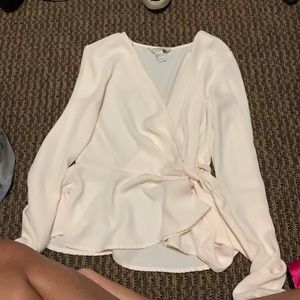 Forever 21 side tie blouse